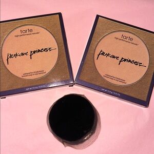 Tarte Park Ave Princess Set of 2 Bronzer Light-Medium With Brush NEW